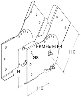 NIED Gelenkverbinder          ULIV 80 E4 