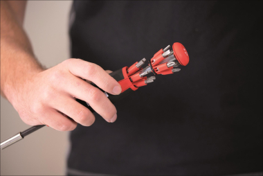 Bit-Schraubendreher m. Magazin 