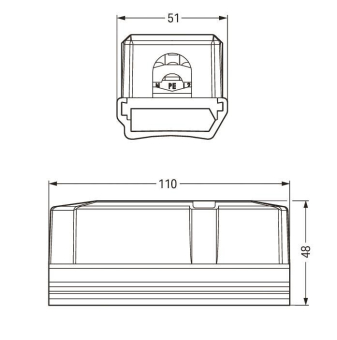 WAGO 895-1052 Abgriffmodul,für 