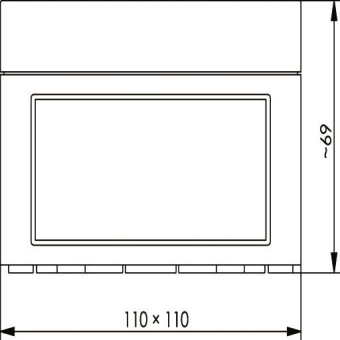 TEGA Aufputz Gehäuse IP66    H02050A0097 