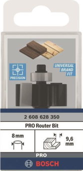 Bosch Falzfräser 8mm B 9,5mm  2608628350 