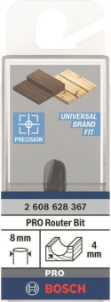 Bosch Hohlkehlfräser 8mm R1   2608628367 
