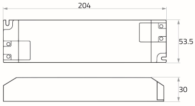 RUTEC LED Netzgerät 24V 100W IP20  85274 
