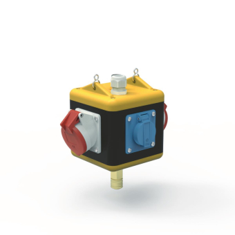 BALS CEE-Vollgummi-Hängeverteiler  57117 