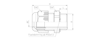 Jacob PERFECT Verschraubung 50036M40PASW 