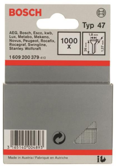 Bosch Tackernagel Typ 47      1609200379 