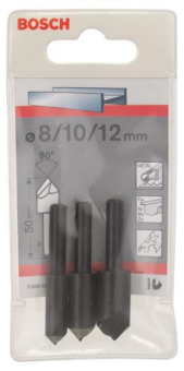 Bosch Kegelsenker-Set, 3-     2608596667 