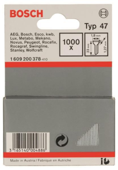 Bosch Tackernagel Typ 47      1609200378 