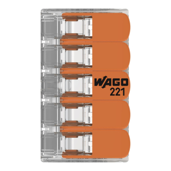 WAGO 221-615 COMPACT-Verbindungsklemme, 