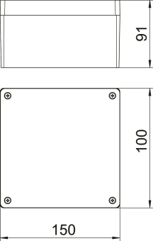 OBO Mx 161609 CR3 Alleergehäuse 
