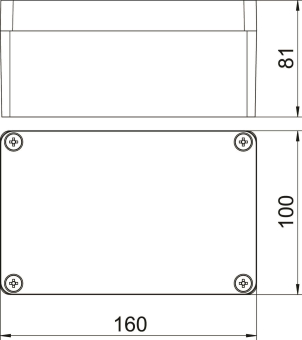 OBO Mx 161008 CR3 Alleergehäuse 