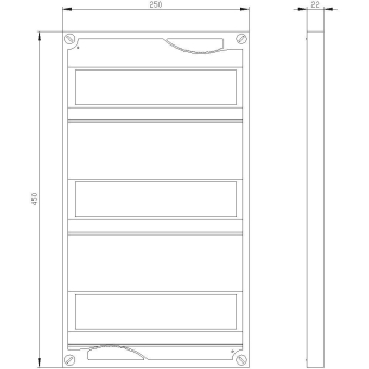 Siemens 8GK9601-3KK11 ALPHA630DIN, 