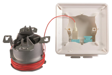 EFB FO Datendose UP 2 FTTH-OUTLET-LC-OS2 