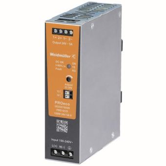 Weidmüller PRO ECO 120W 24V 5A II 