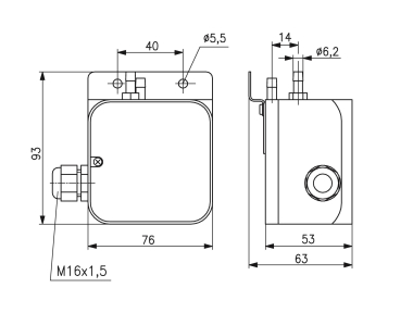 ALRE-IT Differenzdruckschalter   JDL-116 