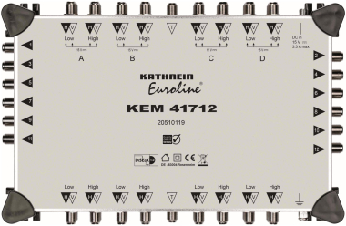 KATH Multischalter 17 auf 12   KEM 41712 