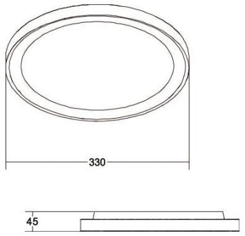 BRUM Anbauleu. Sunny 30W weiß   12208073 