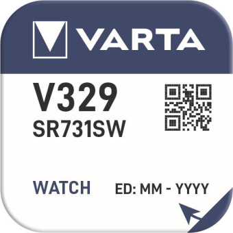 VARTA Uhrenzelle 1,55V 39mAh 00329101111 