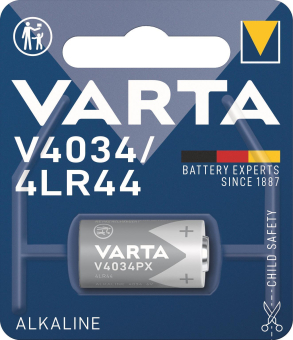 VARTA Photo-Batterie 6V 100MAH   V4034PX 