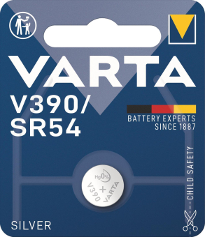 VARTA SILVER Coin /SR54 1er Blister V390 