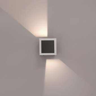 LTEK Solarwandleuchte Sophie weiss 