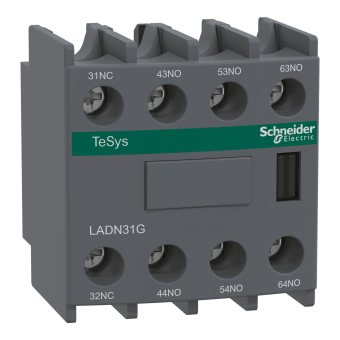 GS Hilfsschalterblock, 3S+1Ö,    LADN31G 