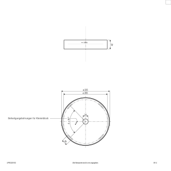 EVN LED Anbaupanel -rund      LPRD220102 