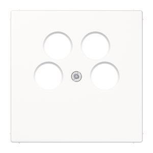 JG LS-design Koax-Abdeck.  LS990-4SAT2WW 