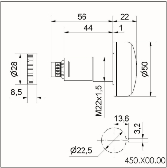 Werma LED-Summer EM Dauerton    45010055 