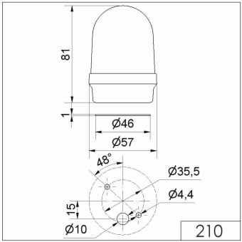 Werma Dauerleuchte BM           21010000 
