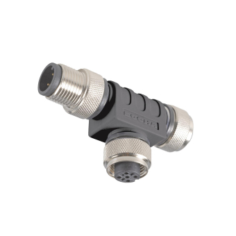 LED2WORK M12 T-Stück A-kodiert 200200-03 