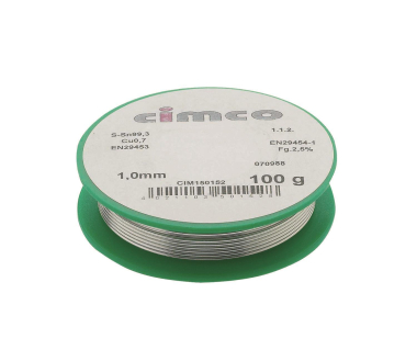Cimco Elek.Lot Bleifrei 1,0mm     150154 