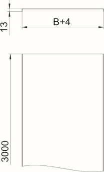 OBO DRLU 100 DD Deckel ungelocht 