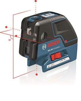 Bosch Punktlaser GCL 25, GCL 25 + BS 150 