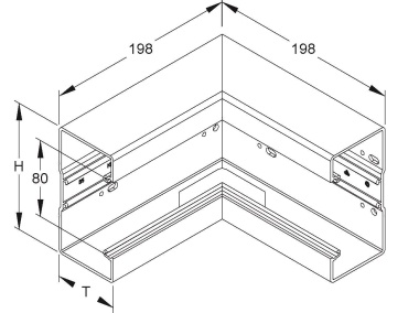 Kleinhuis Inneneck 90°          BI1708.3 