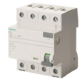 Siemens FI-Schalter 4x40A     5SV33446KL 