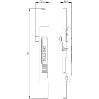 Siemens 8GK95610KK01 ALPHA630DIN 