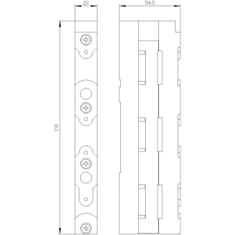 Siemens 8GK97110KK03 ALPHA400/630DIN 