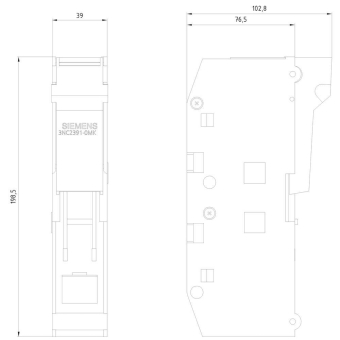 SIEM SITOR Sicherungshalter  3NC2391-0MK 