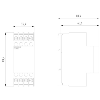 Siemens Spannungsrelais          5TT3407 