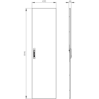 Siemens 8GK9513-8KK20 ALPHA 630 DIN, 