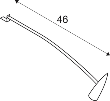 SLV Displayleuchte GU10 chrom     146332 