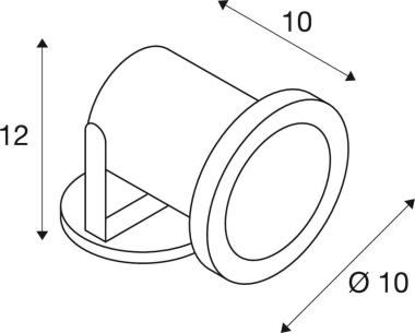 SLV NAUTILUS MR16 IP67 Edelstahl  229090 