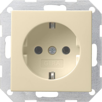 GIRA 018801 SCHUKO System 55 Cremeweiß 