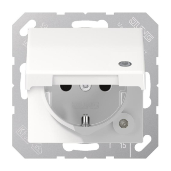Jung SCHUKO-Steckdose     AS1520BFKLKOWW 