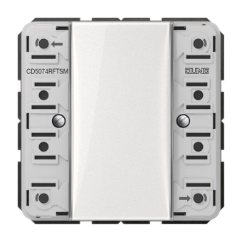 Jung KNX RF Funk-Wandsender- CD5074RFTSM 