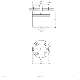 EVN Halogen-Anbauleuchte konvex   753801 
