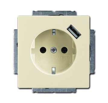 BJ Schuko/USB Steckdose    20 EUCBUSB-82 