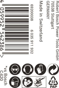 Bosch EXPERT Schleifband C470 2608900900 