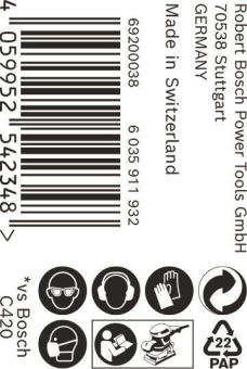 Bosch EXPERT Schleifband C470 2608900896 